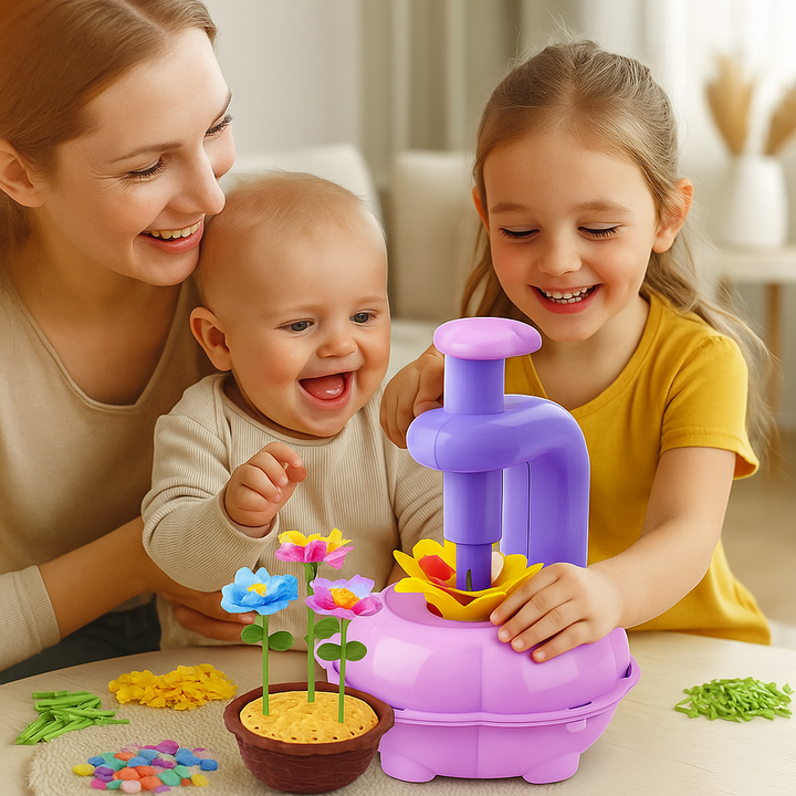 Conjunto creativo para hacer flores