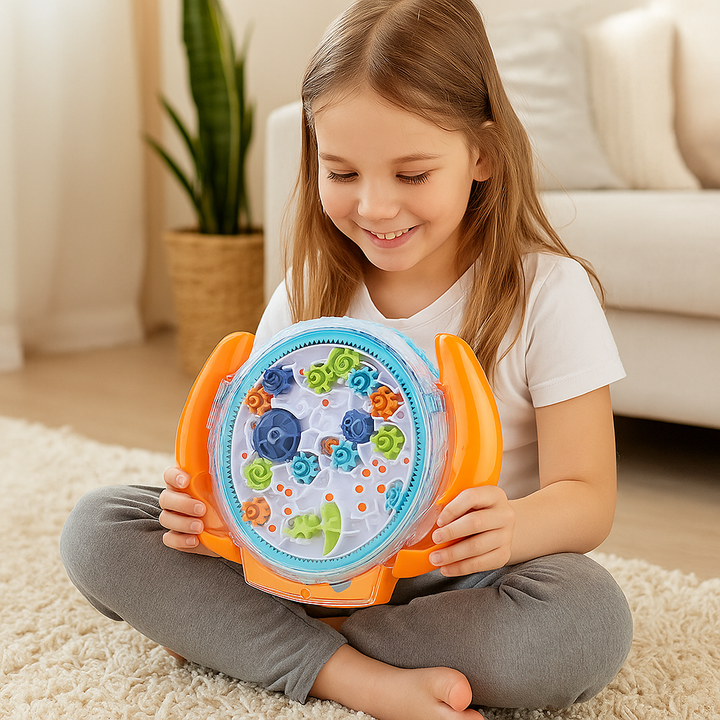 Rueda de laberinto 3D – Juego de destreza y educativo