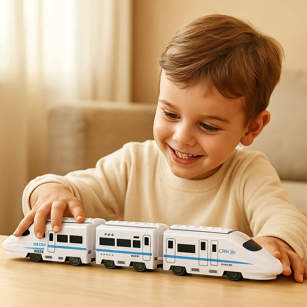 Tren Inteligente con Vagonetas – Juguete para Niños