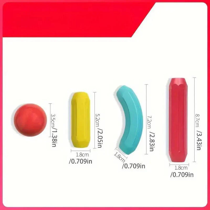 Juego de construcción magnético para niños | Juguete colorido para la creatividad, aprendizaje STEM y habilidades motoras