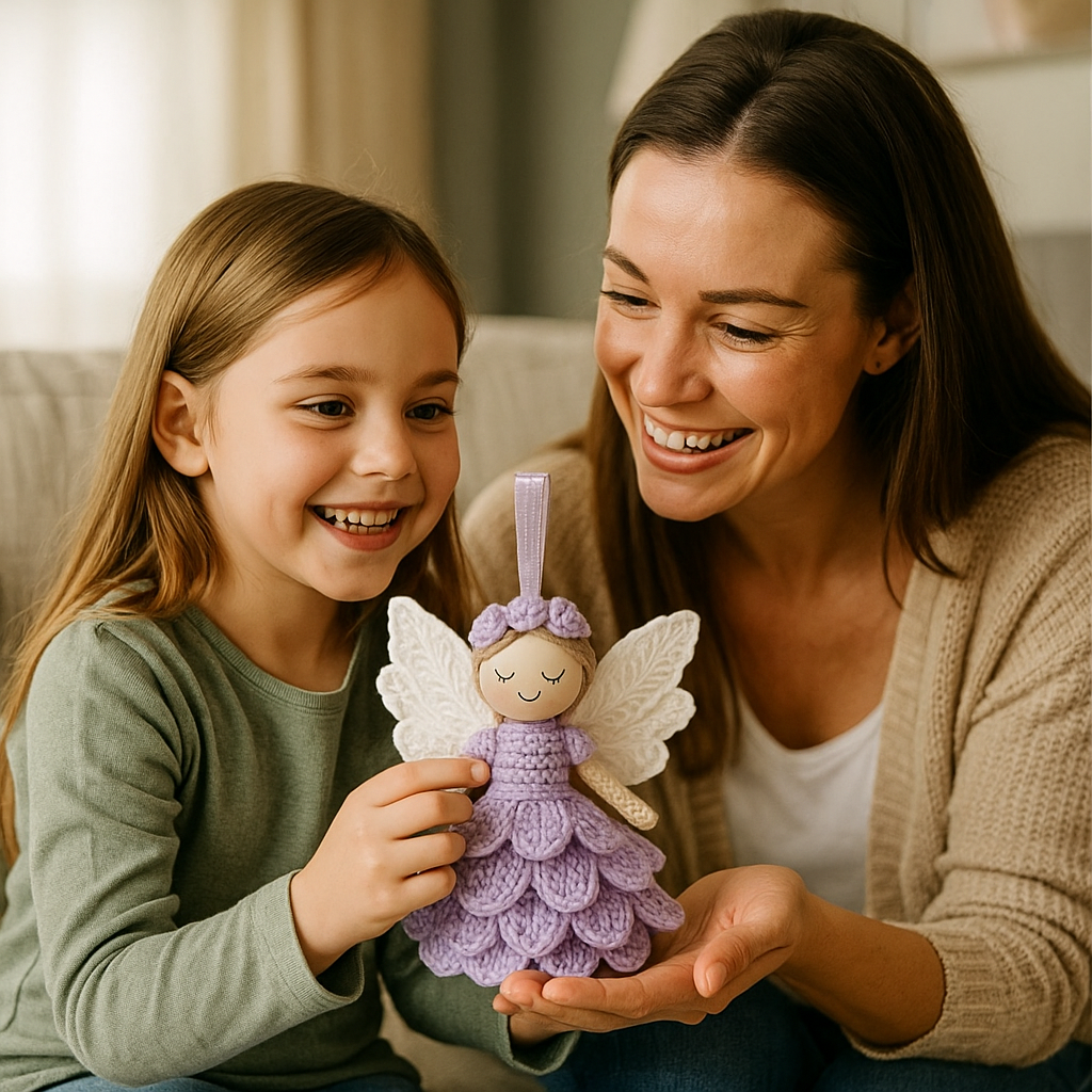 Angelitos de ganchillo – kit DIY