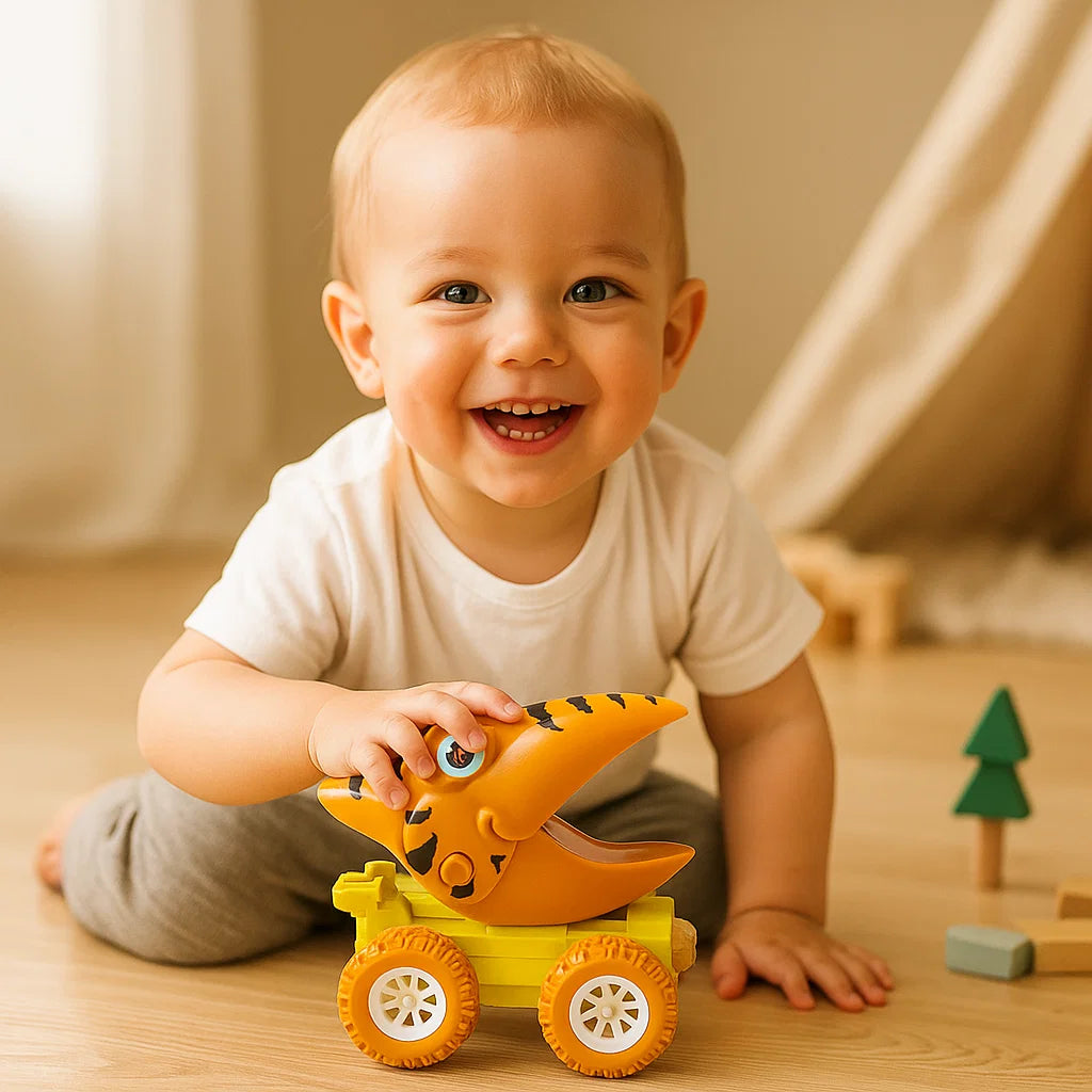 PUSH & DRIVE – Camiones Monstruo Dino