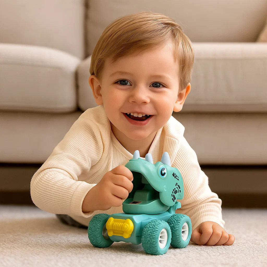 PUSH & DRIVE – Camiones Monstruo Dino