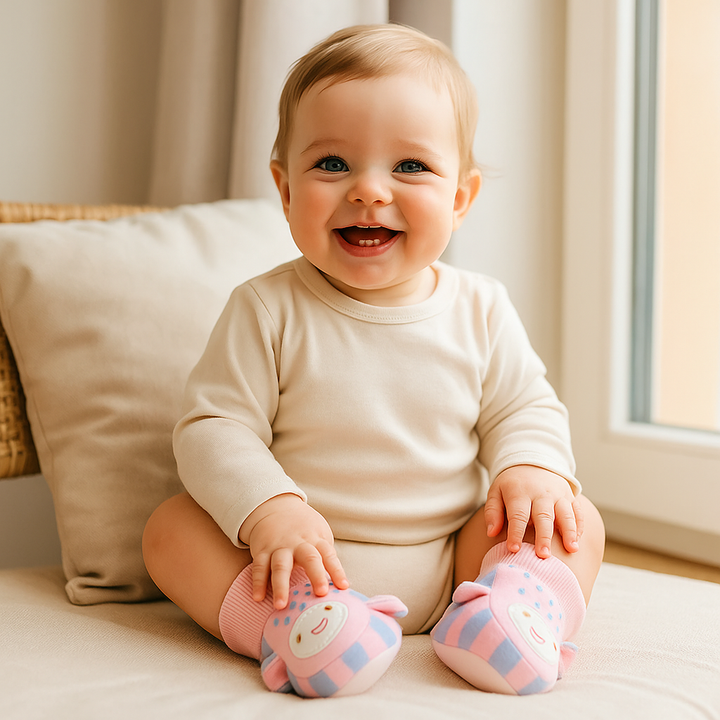 Zapatitos de calcetín suaves para bebés – cálidos, antideslizantes y cómodos