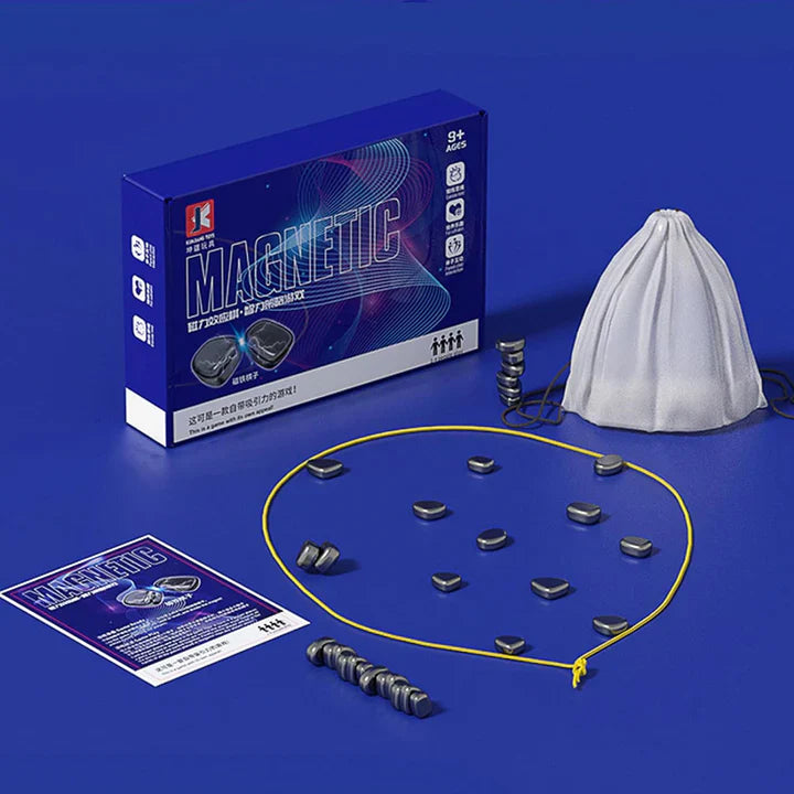 ¡Juego de ajedrez magnético de destreza – diversión para toda la familia!