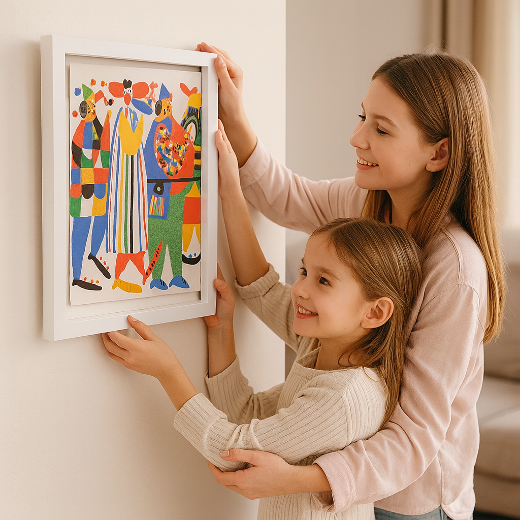 Marco para fotos – para un máximo de 150 dibujos