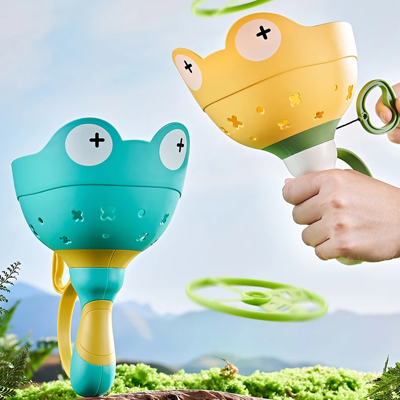 Juguete – helicóptero giratorio con cuerda