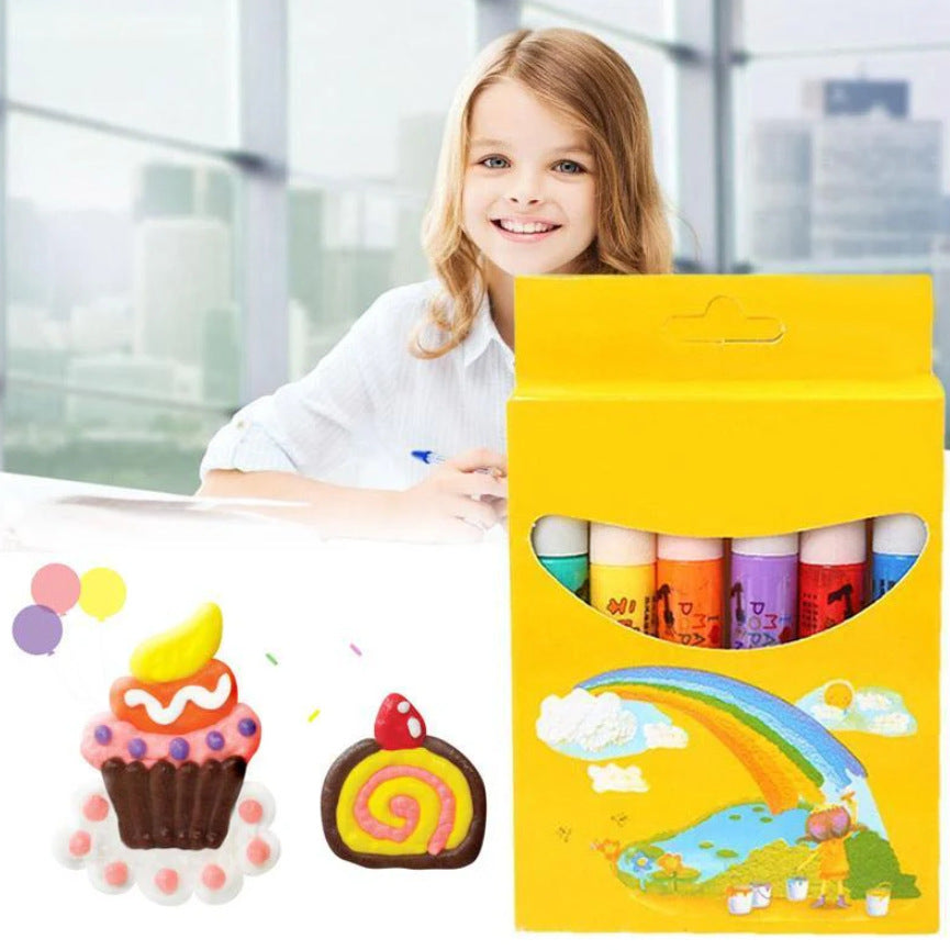 ¡Lápices de colores de palomitas mágicas!