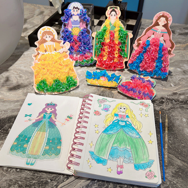 Princesas – libro para pintar y jugar con manualidades