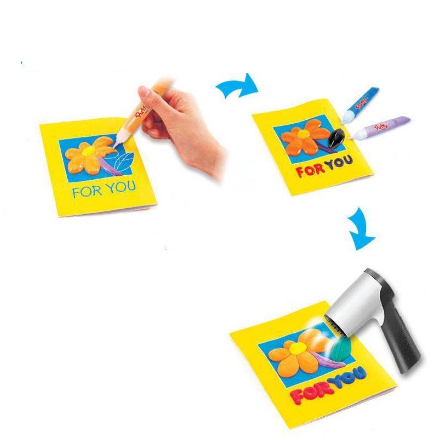 ¡Lápices de colores de palomitas mágicas!