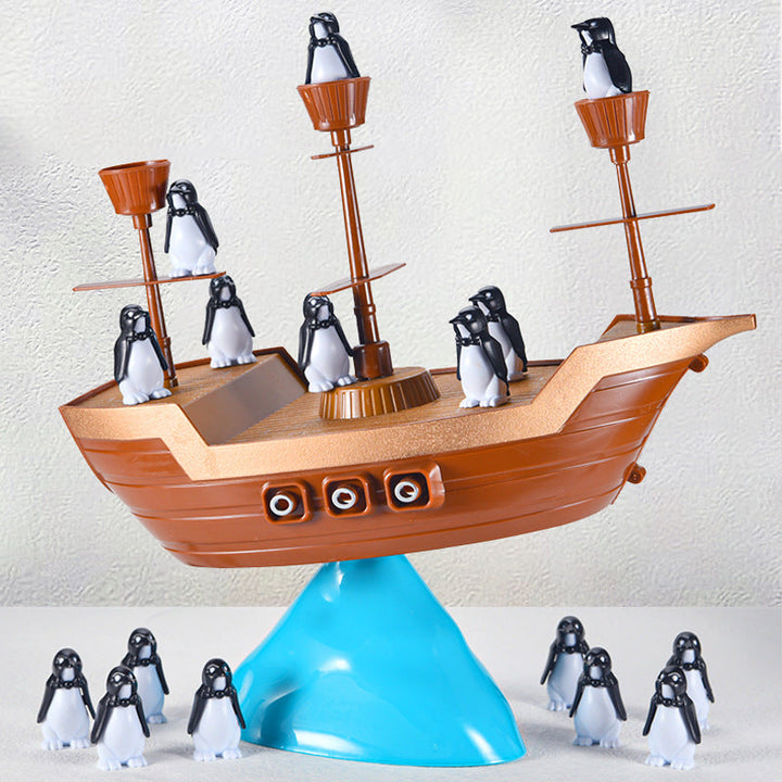 Pingüinos Piratas: Juego de Equilibrio