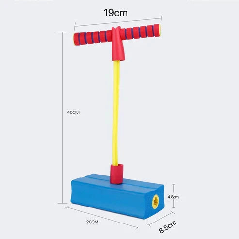 Pogostick de espuma para niños – juguete para saltar en casa y al aire libre