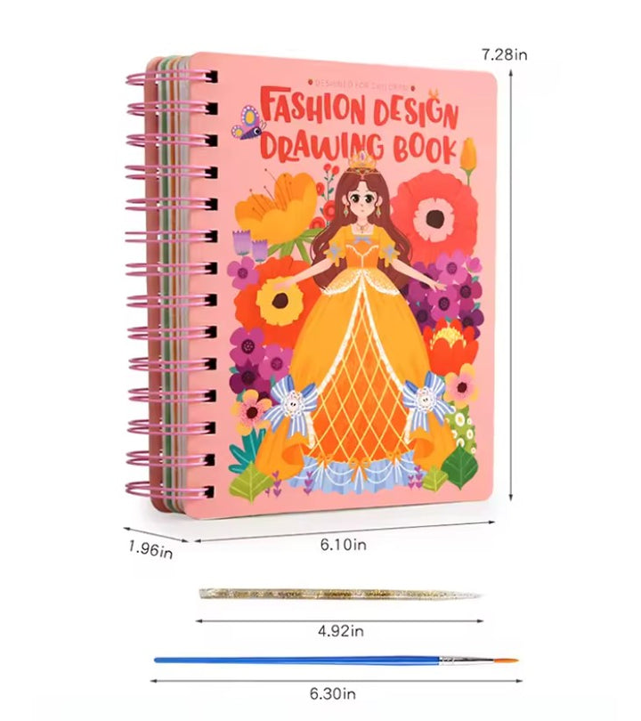 Princesas – libro para pintar y jugar con manualidades