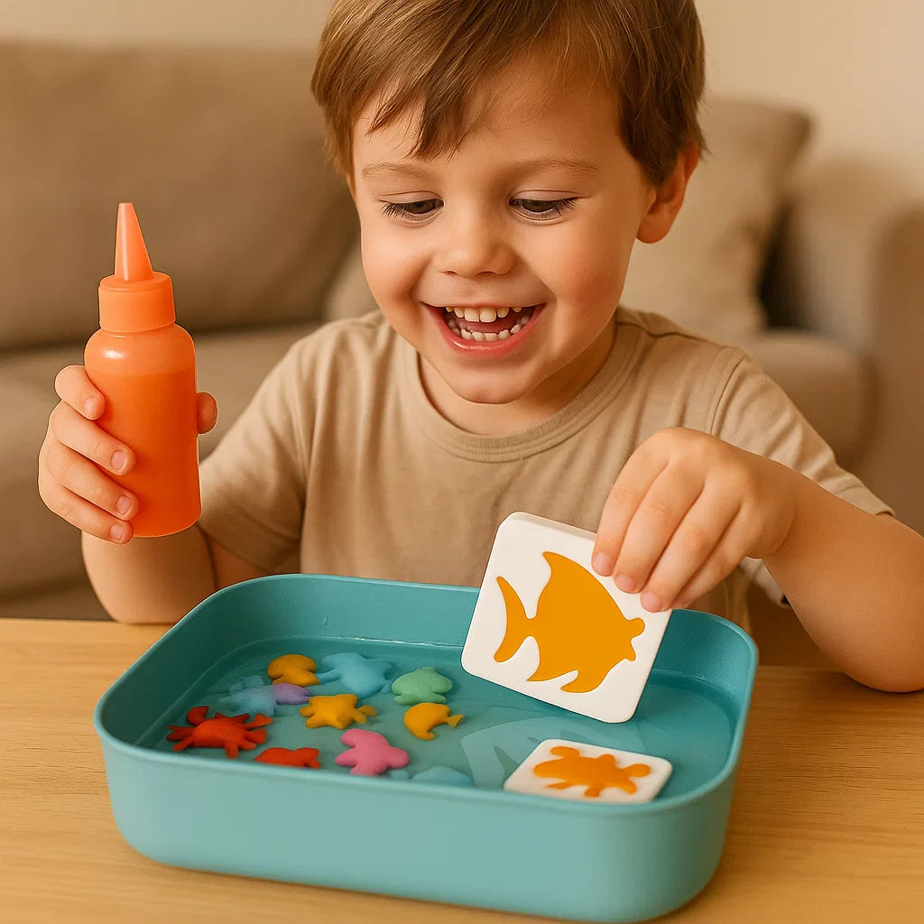 Juguete mágico acuático para niños | Kit creativo DIY para crear animales flotantes en el agua