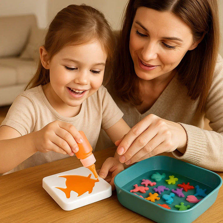 Juguete mágico acuático para niños | Kit creativo DIY para crear animales flotantes en el agua
