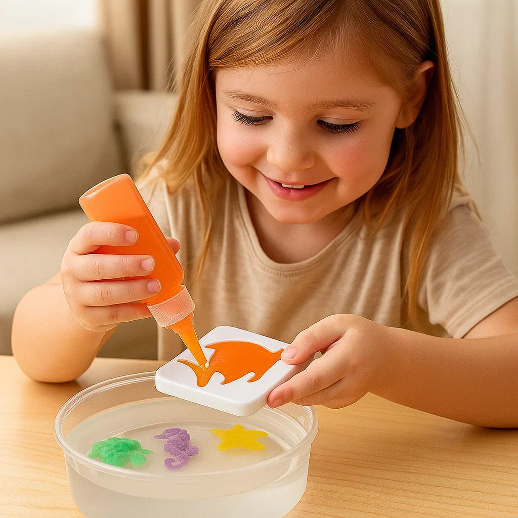 Juguete mágico acuático para niños | Kit creativo DIY para crear animales flotantes en el agua