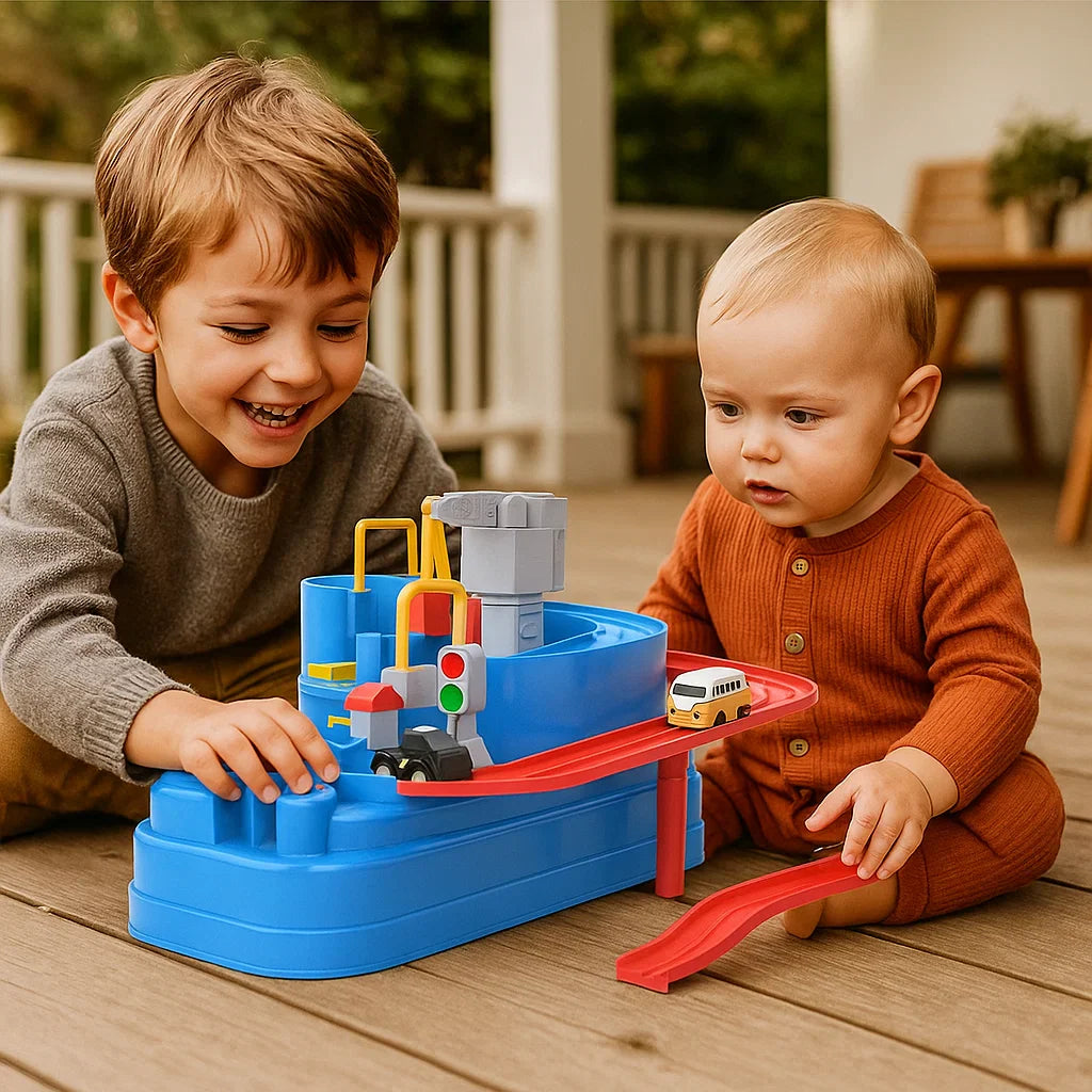 Juguete de aventura para niños | Juego interactivo para la coordinación mano-ojo y diversión creativa en la carretera