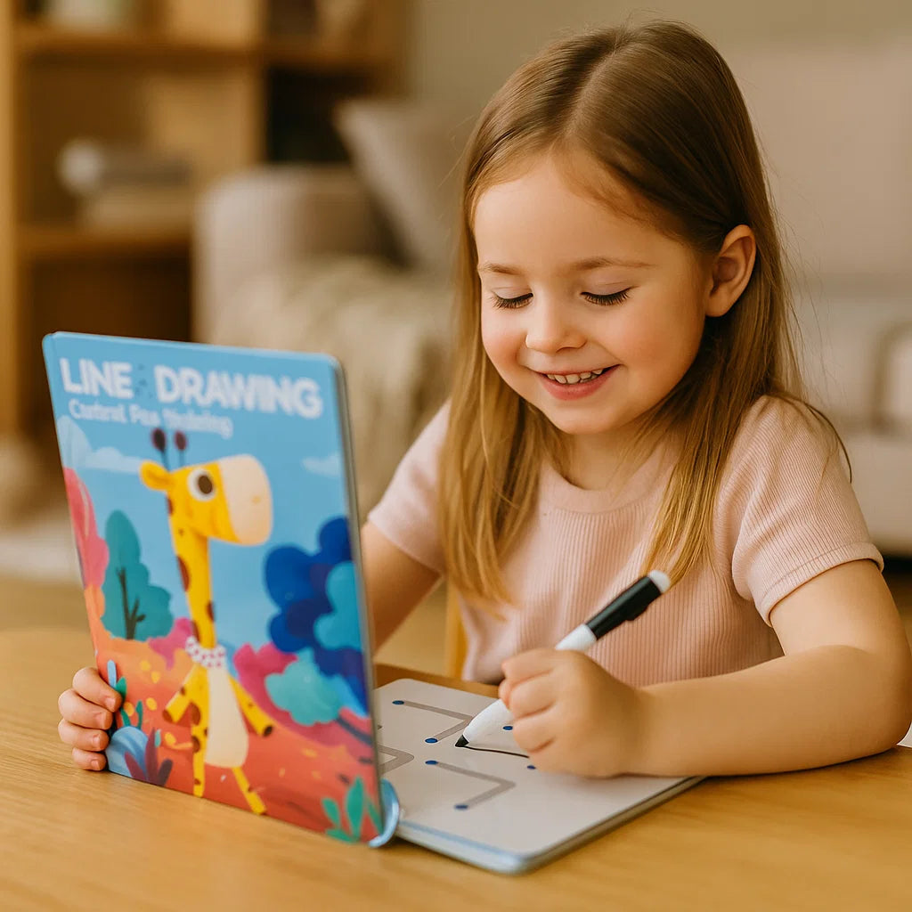 Libro de Entrenamiento para el Control del Bolígrafo para Niños