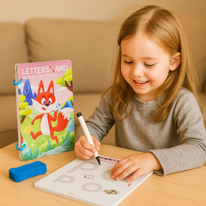 Libro de Entrenamiento para el Control del Bolígrafo para Niños