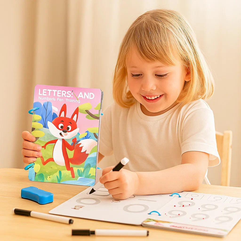 Libro de Entrenamiento para el Control del Bolígrafo para Niños