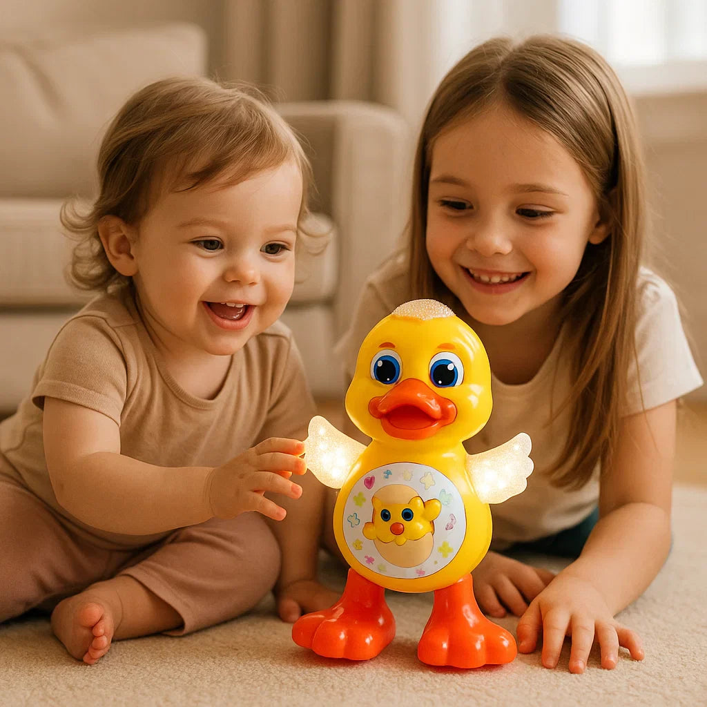 Juguete de pato bailarín para niños