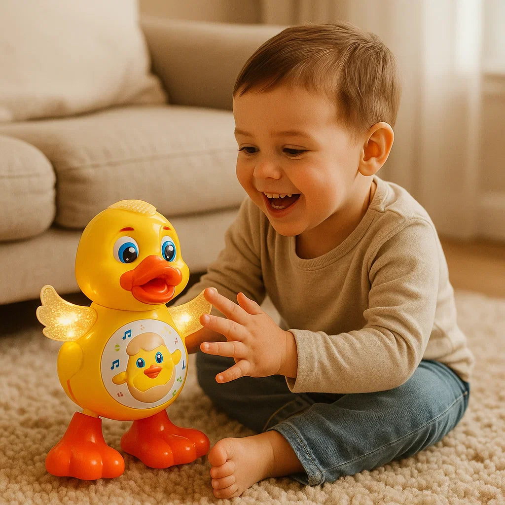 Juguete de pato bailarín para niños