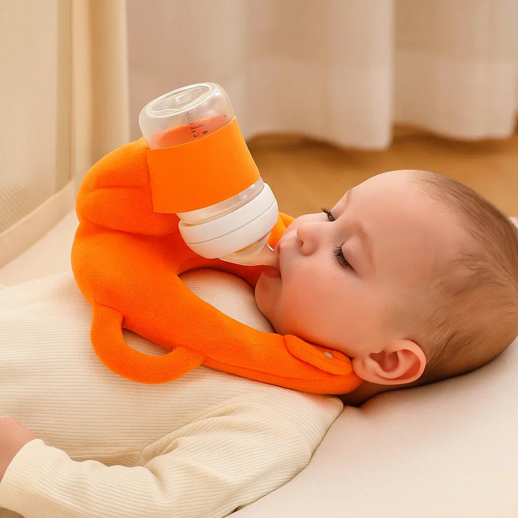 Almohada de lactancia sin usar las manos para bebés
