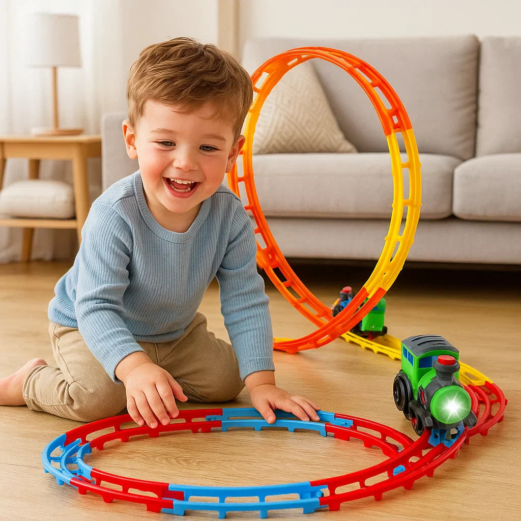 Montaña rusa para niños