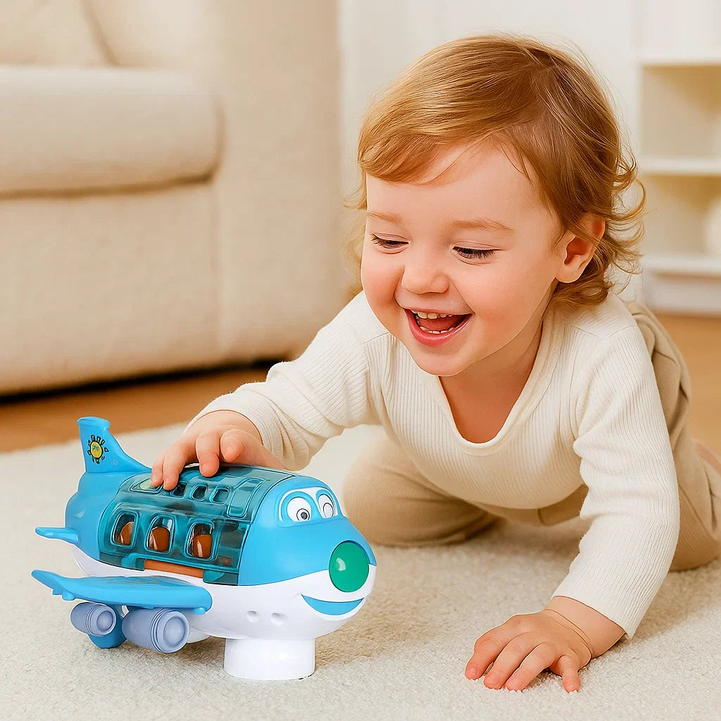 Juguete de avión divertido y bailarín