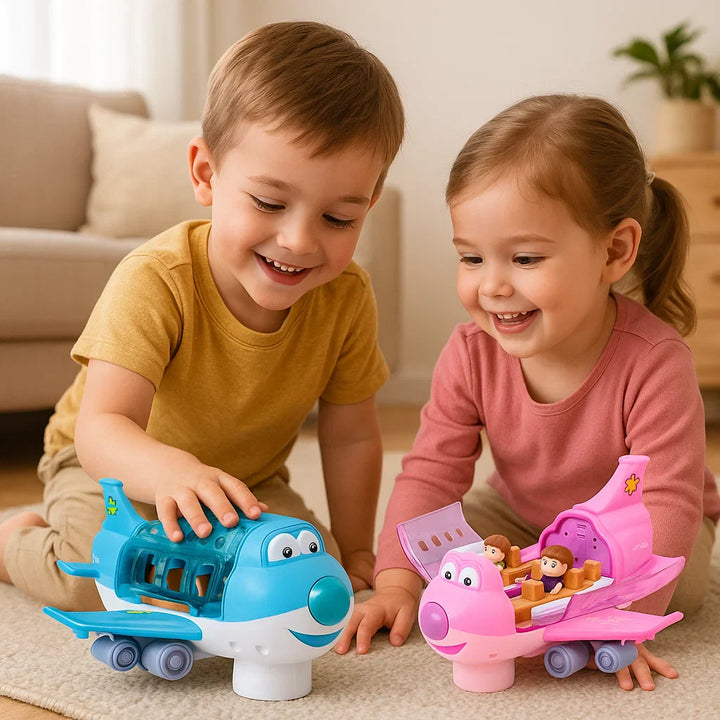 Juguete de avión divertido y bailarín