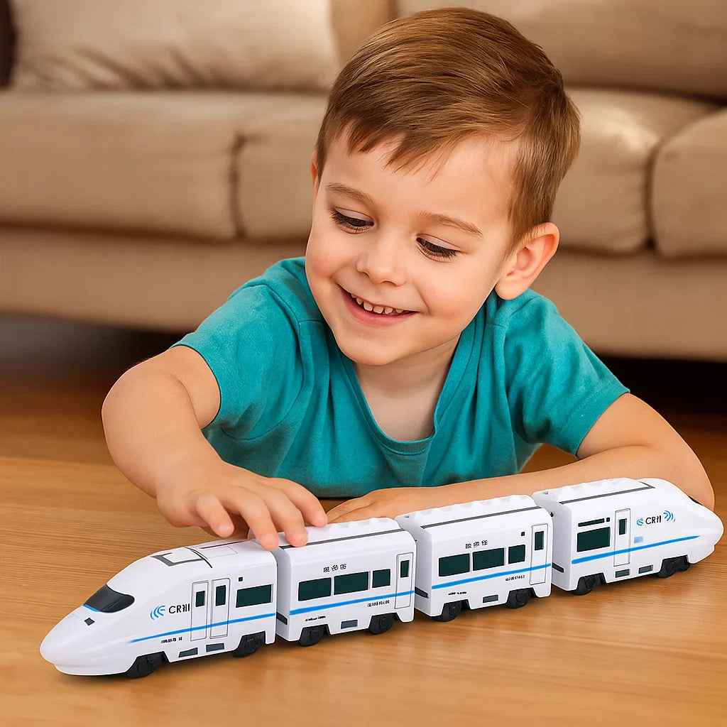 Tren Inteligente con Vagonetas – Juguete para Niños