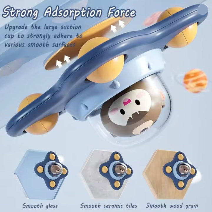 Spinner Montessori con ventosa – juguete educativo giratorio