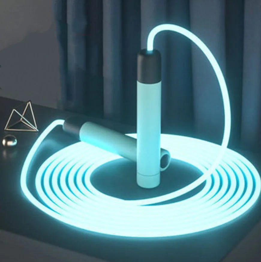 Cuerda de saltar luminosa