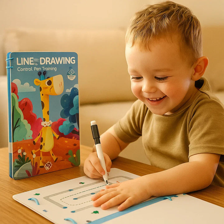 Libro de Entrenamiento para el Control del Bolígrafo para Niños