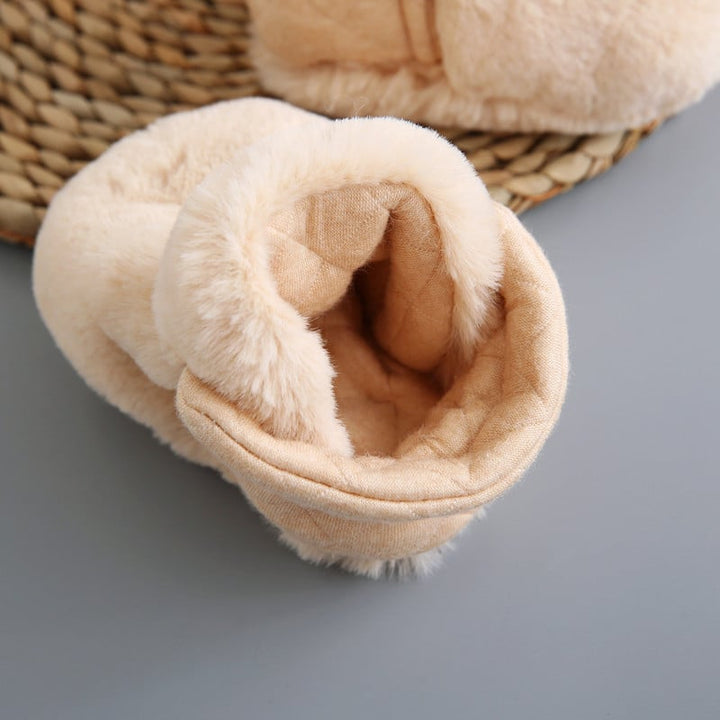 Calcetines-botitas esponjosas para bebés