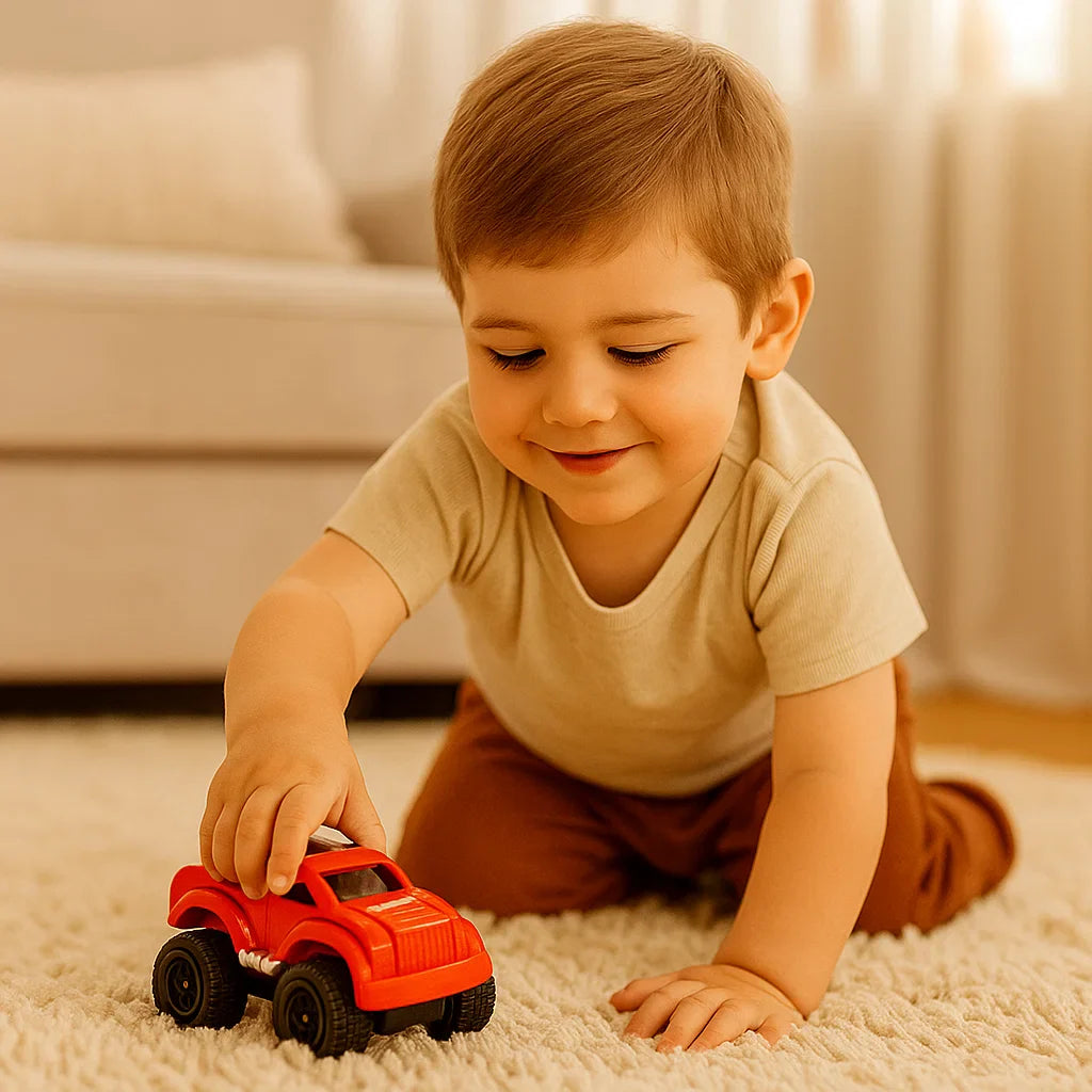 Mini coches para los más pequeños ⎜ Vehículos inerciales para jugar en interiores y desarrollar habilidades motoras tempranas