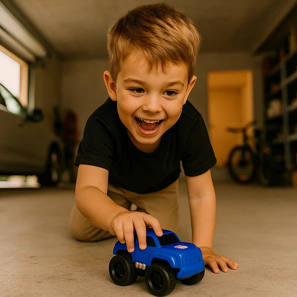 Mini coches para los más pequeños ⎜ Vehículos inerciales para jugar en interiores y desarrollar habilidades motoras tempranas