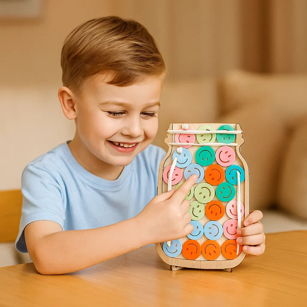 Tarro de estrellas con premios para niños | Herramienta motivacional que fomenta el buen comportamiento y el aprendizaje de la disciplina