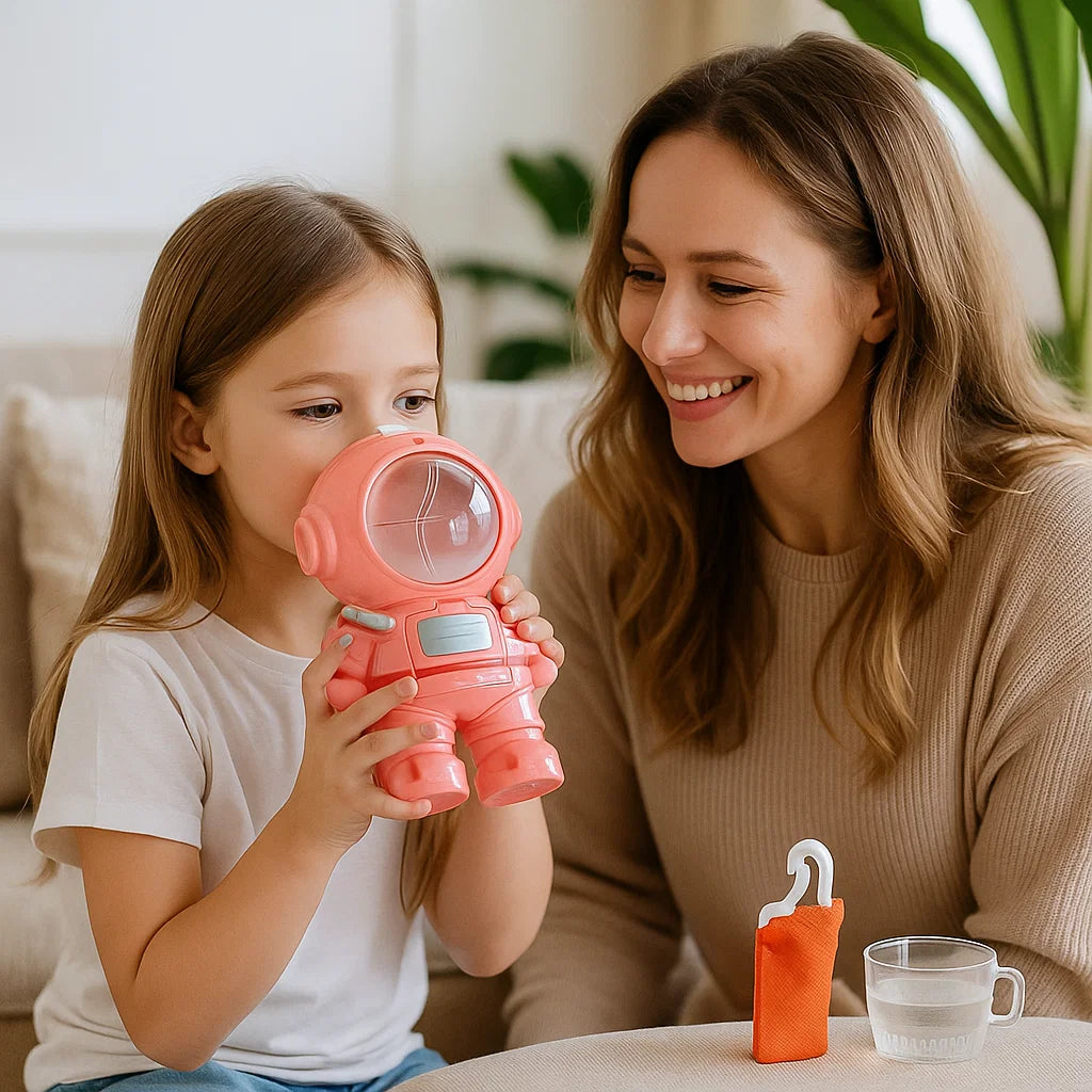 Botella astronauta para niños