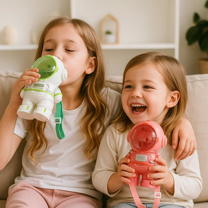 Botella astronauta para niños