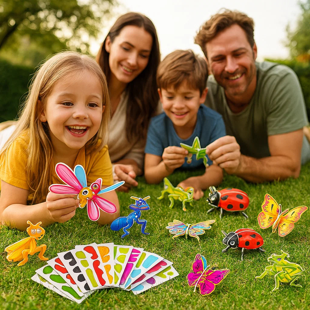 Juego de rompecabezas 3D de dibujos animados para niños