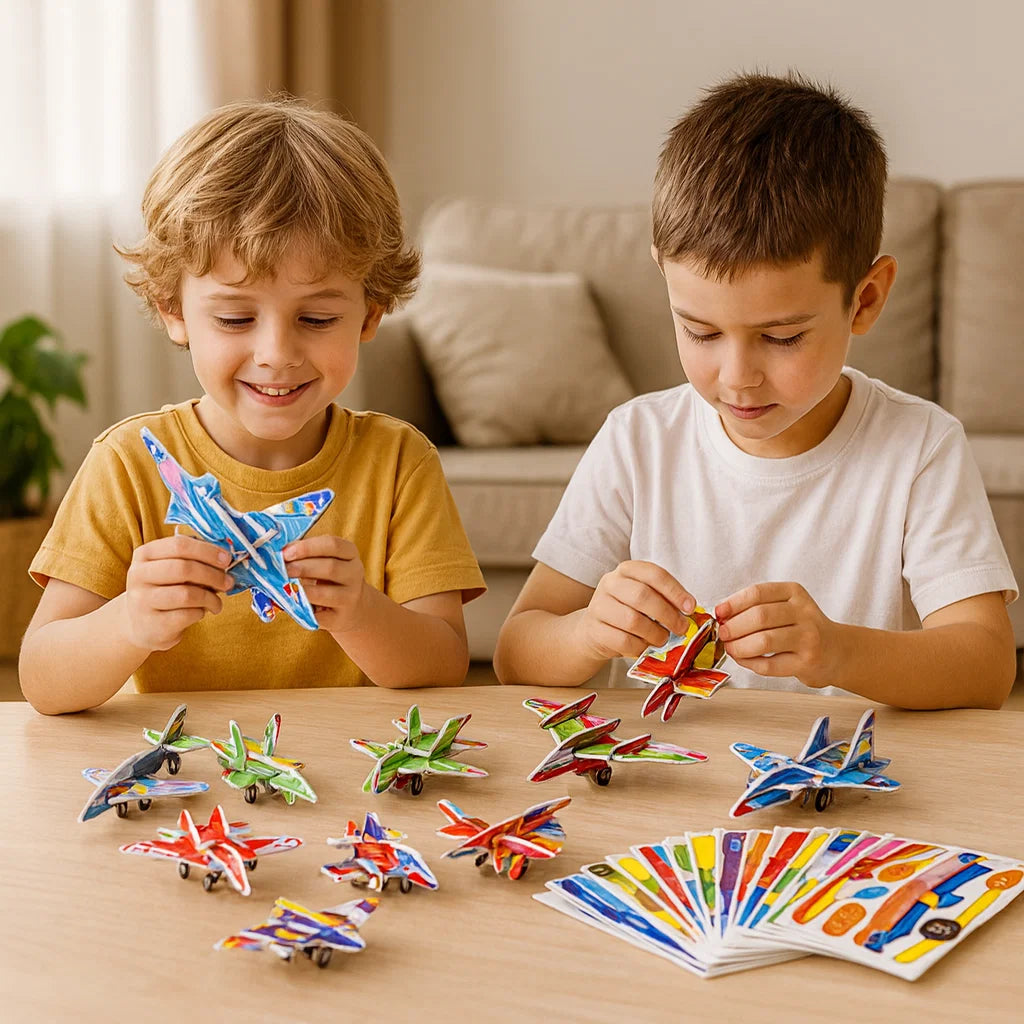 Juego de rompecabezas 3D de dibujos animados para niños