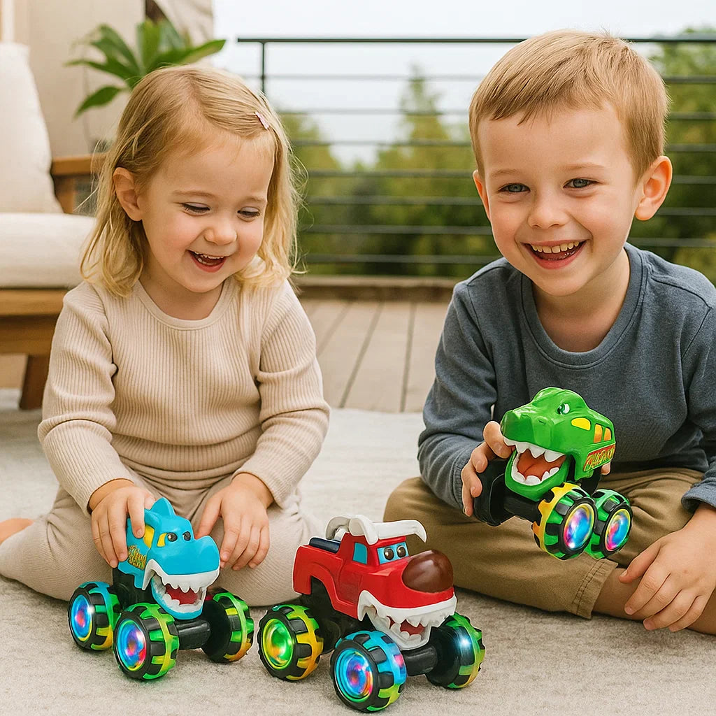 Coches de juguete Monster Truck luminosos