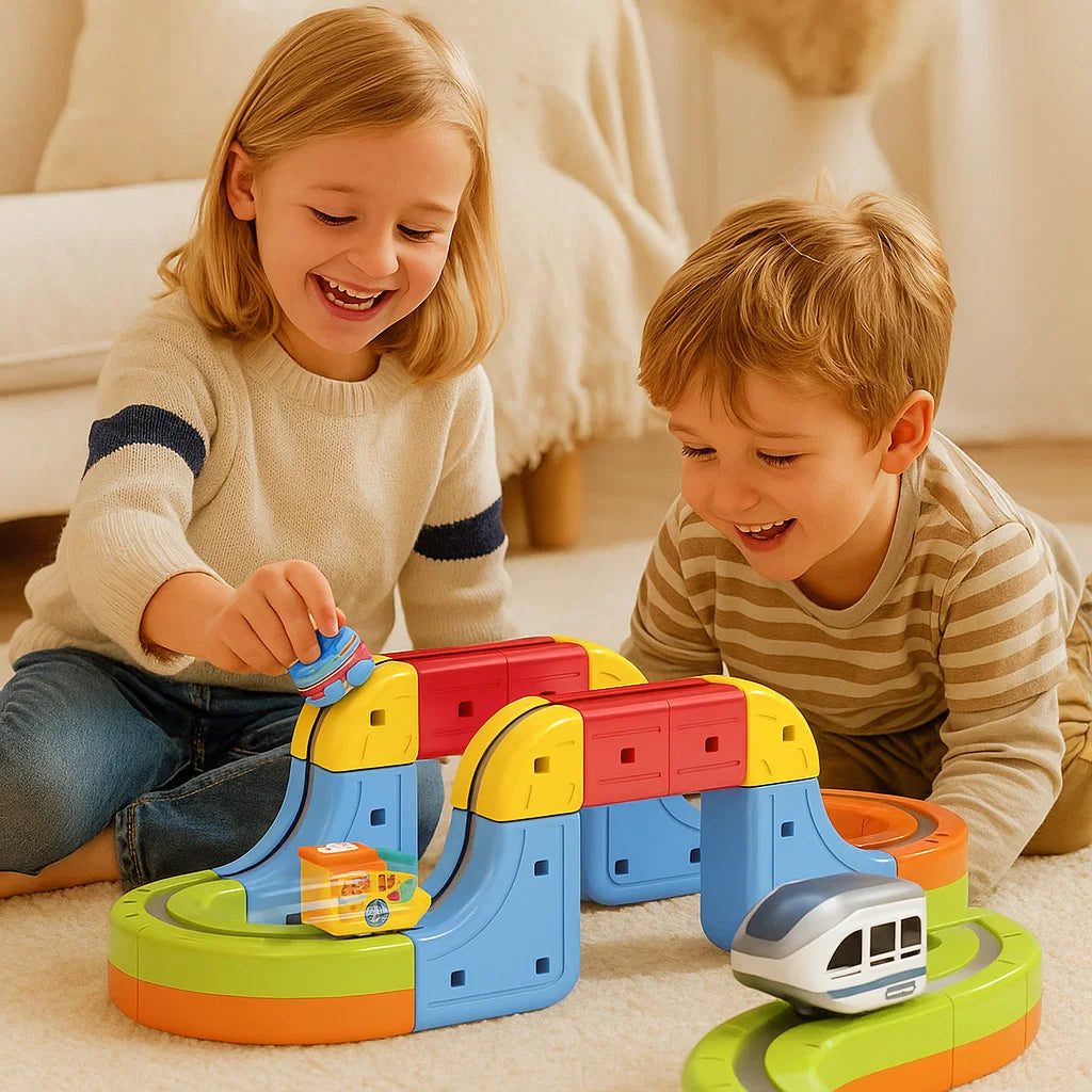 Tren magnético de bloques mágicos – Juguete para niños